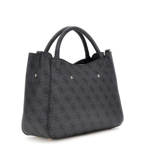 Τσάντα GUESS Brenton Girlfriend Satchel HWLG9648050 Ανθρακί Τσάντα GUESS Brenton Girlfriend Satchel HWLG9648050 Ανθρακί