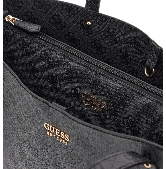 Τσάντα GUESS Brenton Tote HWLG9648230 Γκρι