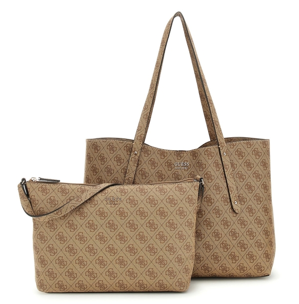 Τσάντα GUESS Brenton Tote HWLG9648230 Μπεζ