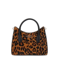 Τσάντα GUESS Domitilla Mini Satchel HWLO7529760 Animal Print
