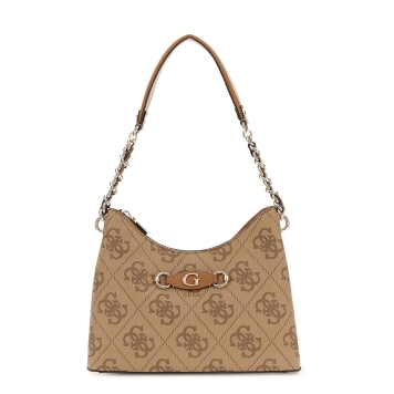 Τσάντα GUESS Izzy Shoulder bag HWOS8654010 Μπεζ