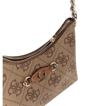 Τσάντα GUESS Izzy Shoulder bag HWOS8654010 Μπεζ