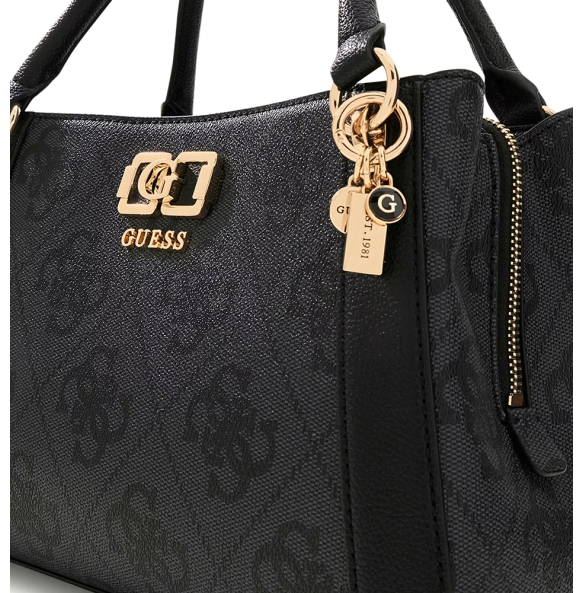 Τσάντα GUESS Karnilla Girlfriend Sathel HWOS9901060 Ανθρακί