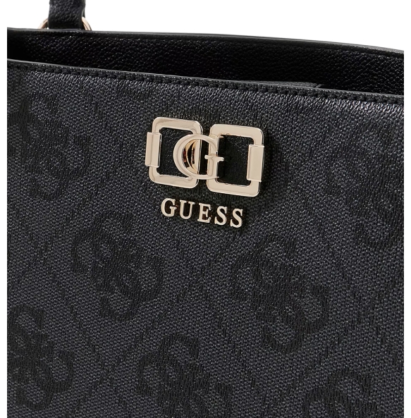 Τσάντα GUESS Karnilla Girlfriend Carryall HWOS9901220 Ανθρακί