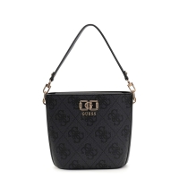 Τσάντα GUESS Karnilla Logo Bucket HWOS9901010 Ανθρακί