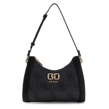 Τσάντα GUESS Karnilla Logo HWOS9901180 Ανθρακί