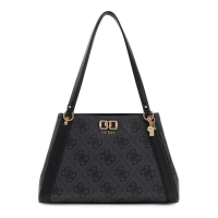 Τσάντα GUESS Karnilla Girlfriend Carryall HWOS9901220 Ανθρακί