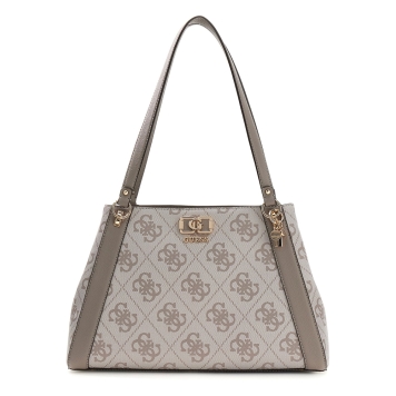 Τσάντα GUESS Karnilla Girlfriend Carryall HWOS9901220 Μπεζ
