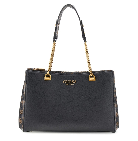 Τσάντα GUESS Fynna Carryall HWPB8993230 Γκρι