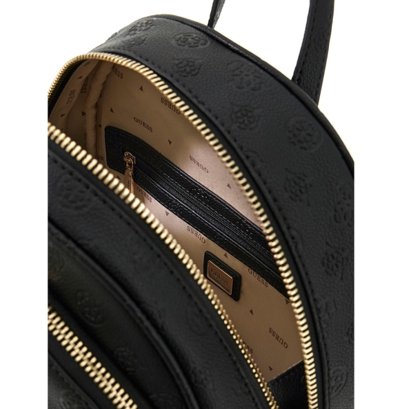 Σακίδιο GUESS Manhattan II Large Backpack HWSM6994330 Μαύρο Σακίδιο GUESS Manhattan II Large Backpack HWSM6994330 Μαύρο
