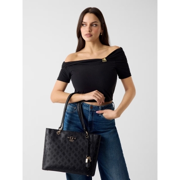 Τσάντα GUESS Dita Noel Tote HWPD7602250 Μαύρο