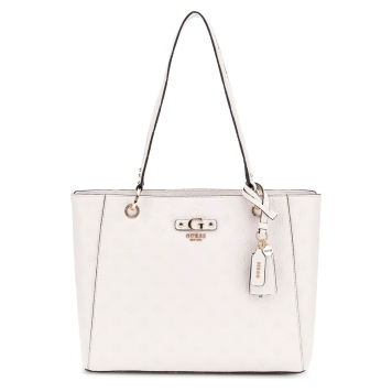 Τσάντα GUESS Gerty Noel Tote HWPD9529250 Ιβουάρ