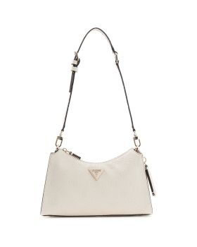 Τσάντα GUESS Cresidia Top Zip HWPD9888180 Εκρού