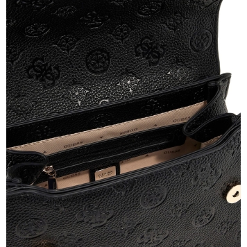 Τσάντα Guess Cresidia Convertible XBody Flap HWPD9888210 Μαύρο