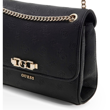 Τσάντα GUESS Anise Conertible Xbody Flap HWPD9916210 Μαύρη