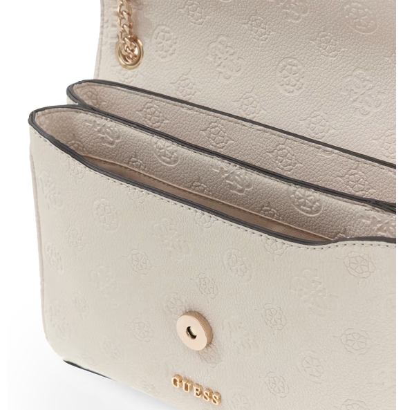 Τσάντα GUESS Anise Conertible Xbody Flap HWPD9916210 Μπεζ