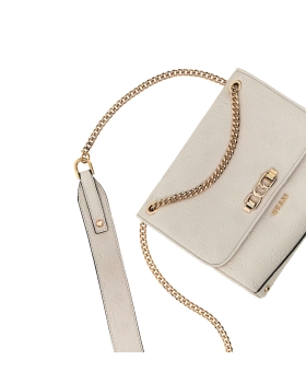 Τσάντα GUESS Anise Conertible Xbody Flap HWPD9916210 Μπεζ