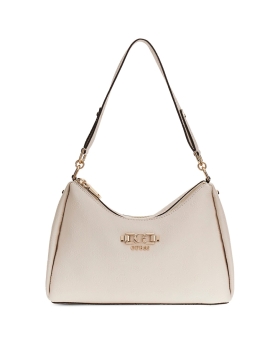 Τσάντα GUESS Anise Double Zip Shoulder Bag HWPD9916180 Μπεζ