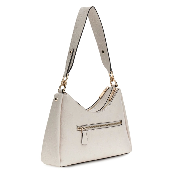 Τσάντα GUESS Anise Double Zip Shoulder Bag HWPD9916180 Μπεζ