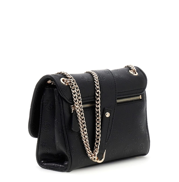 Τσάντα GUESS Anise Conertible Xbody Flap HWPD9916210 Μαύρη