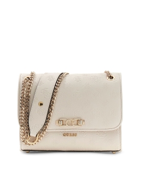 Τσάντα GUESS Anise Conertible Xbody Flap HWPD9916210 Μπεζ