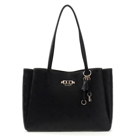 Τσάντα Guess Anise Tote Stone Logo HWPD9916230 Μαύρο