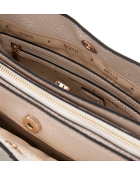 Τσάντα Guess Anise Tote Stone Logo HWPD9916230 Εκρού
