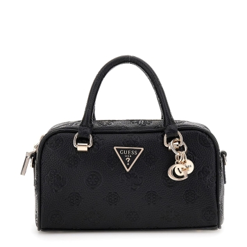 Τσάντα GUESS Cresidia Small Satchel HWPG9349050 Μαύρο