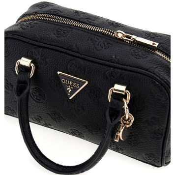 Τσάντα GUESS Cresidia Small Satchel HWPG9349050 Μαύρο
