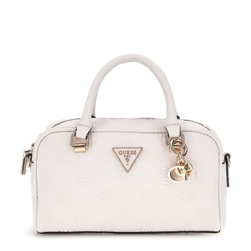 Τσάντα GUESS Cresidia Small Satchel HWPG9349050 Λευκό
