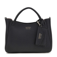 Τσάντα GUESS Brenton Girlfriend Satchel HWPG9648050 Μαύρο