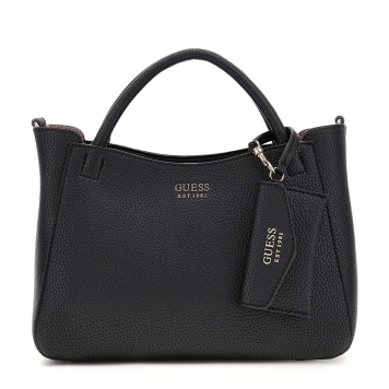 Τσάντα GUESS Brenton Girlfriend Satchel HWPG9648050 Μαύρο