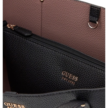Τσάντα GUESS Brenton Tote HWPG9648230 Μαύρο