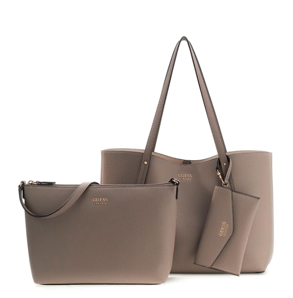 Τσάντα GUESS Brenton Tote HWPG9648230 Καφέ