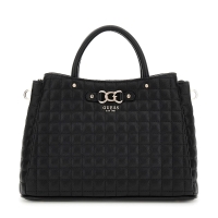 Τσάντα GUESS Nadira Girlfriend Satchel HWQG8424060 Μαύρο