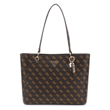 Τσάντα GUESS Noelle Tote HWQG9672250 Καφέ