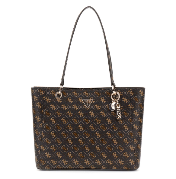 Τσάντα GUESS Noelle Tote HWQG9672250 Καφέ Τσάντα GUESS Noelle Tote HWQG9672250 Καφέ