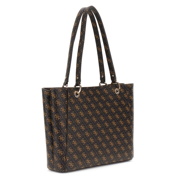 Τσάντα GUESS Noelle Tote HWQG9672250 Καφέ Τσάντα GUESS Noelle Tote HWQG9672250 Καφέ