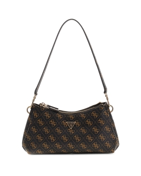 Τσάντα GUESS Noelle Convertible XBody HWQG9672730 Καφέ