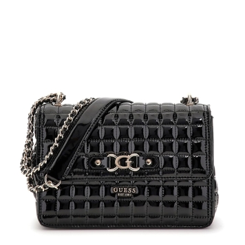 Τσαντάκι ώμου GUESS Nadira Convertible HWQT8424210 Μαύρο