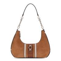 Τσάντα Guess Erenia Top Zip Shoulder Bag HWSB7838180 Καφέ