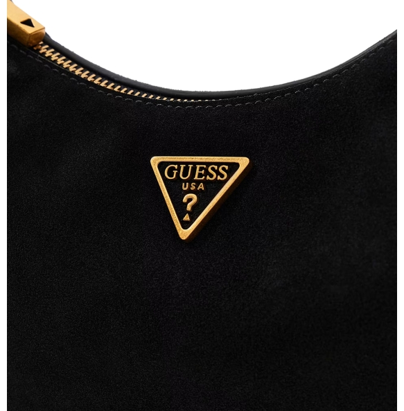 Τσάντα GUESS Amita Hobo HWSB9539720 Μαύρο