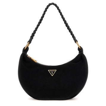 Τσάντα GUESS Amita Hobo HWSB9539720 Μαύρο
