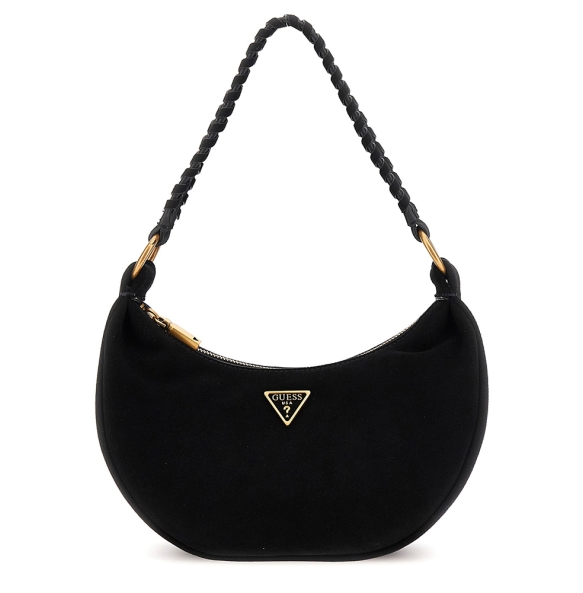 Τσάντα GUESS Amita Hobo HWSB9539720 Μαύρο