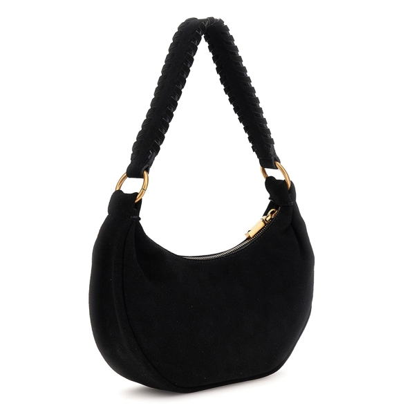 Τσάντα GUESS Amita Hobo HWSB9539720 Μαύρο
