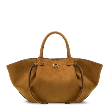 Τσάντα GUESS Allegra Girlfriend Satchel HWSG2237060 Ταμπά