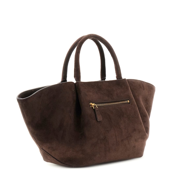 Τσάντα GUESS Allegra Girlfriend Satchel HWSG2237060 Καφέ Τσάντα GUESS Allegra Girlfriend Satchel HWSG2237060 Καφέ