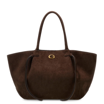 Τσάντα GUESS Allegra Girlfriend Tote HWSG2237230 Καφέ
