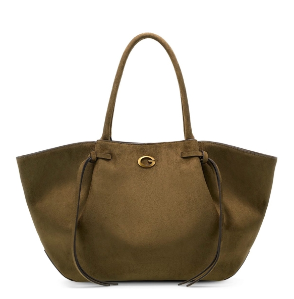 Τσάντα GUESS Allegra Girlfriend Tote HWSG2237230 Λαδί