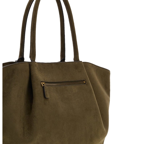 Τσάντα GUESS Allegra Girlfriend Tote HWSG2237230 Λαδί